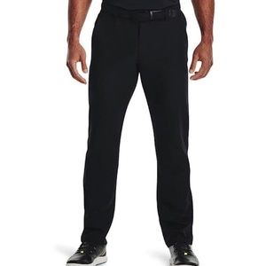 NWT MENS UNDER ARMOUR 38x32 BLACK GOLF PANTS